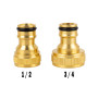 Латунний адаптер для конекторів 1/2" з внутрішнім різьбленням 1/2"