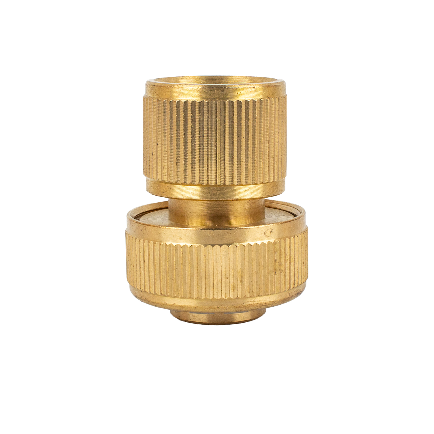 Латунный коннектор 1/2" для шланга 3/4" – надежное соединение для полива