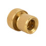 Латунный коннектор 1/2" для шланга 3/4" – надежное соединение для полива