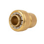 Латунный коннектор 1/2" для шланга 3/4" – надежное соединение для полива