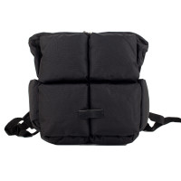 Объемный женский рюкзак Corze Puff 7585BL, черный