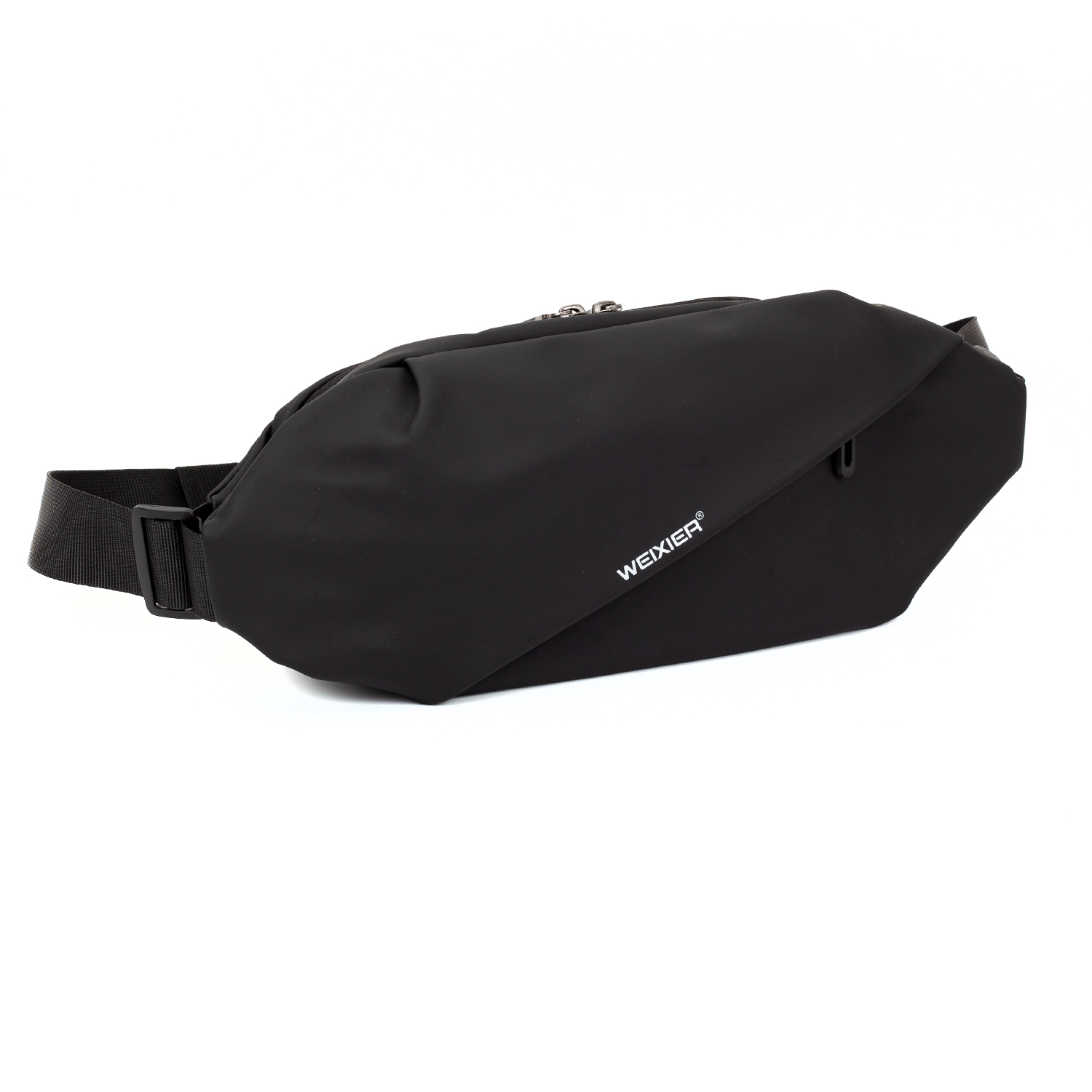 Мужская спортивная сумка бананка JoyArt WX8641BL, черная