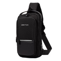Спортивная сумка слинг JoyArt Weixier X303BL, черная