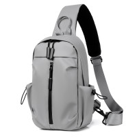Спортивная сумка слинг Corze 0272GR, серая
