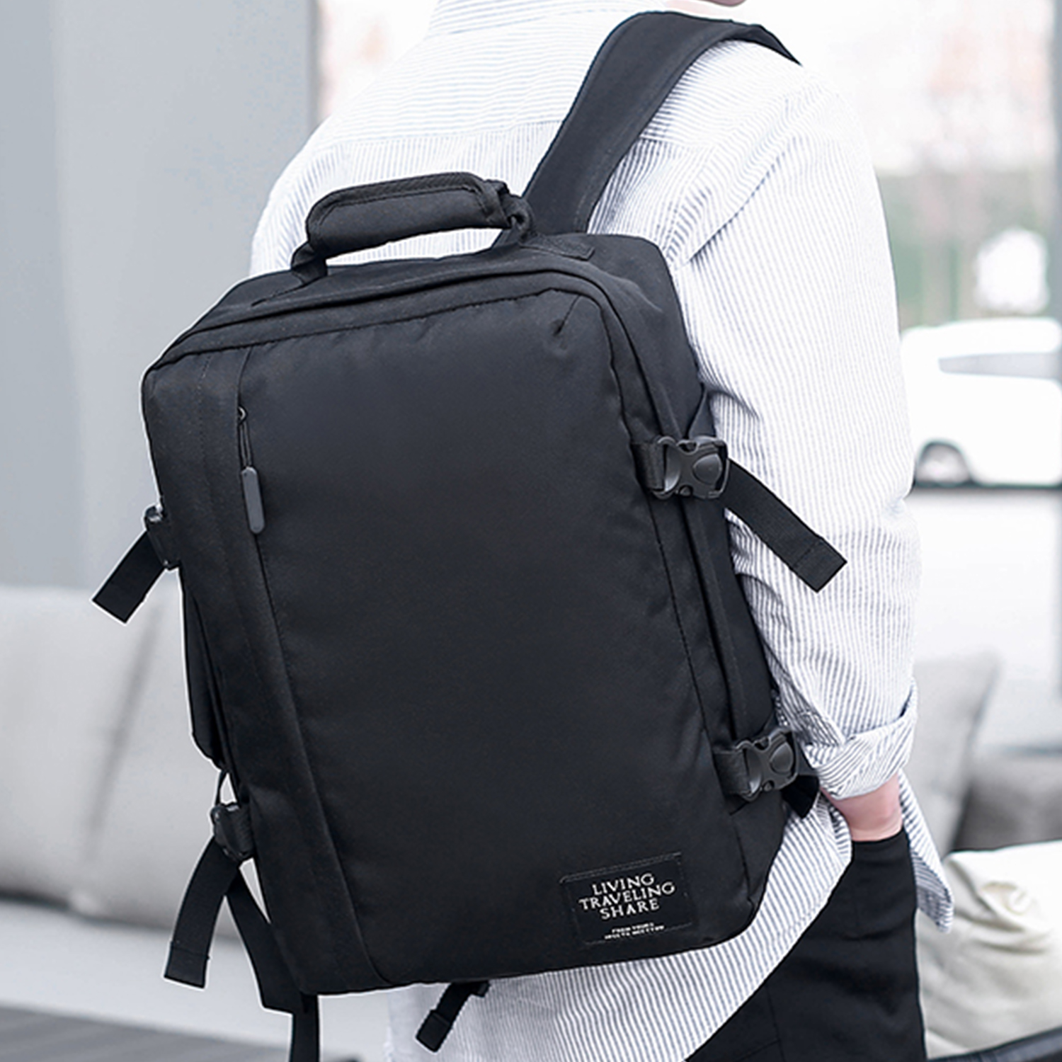 Спортивный городской рюкзак JoyArt CHL309BL, черный