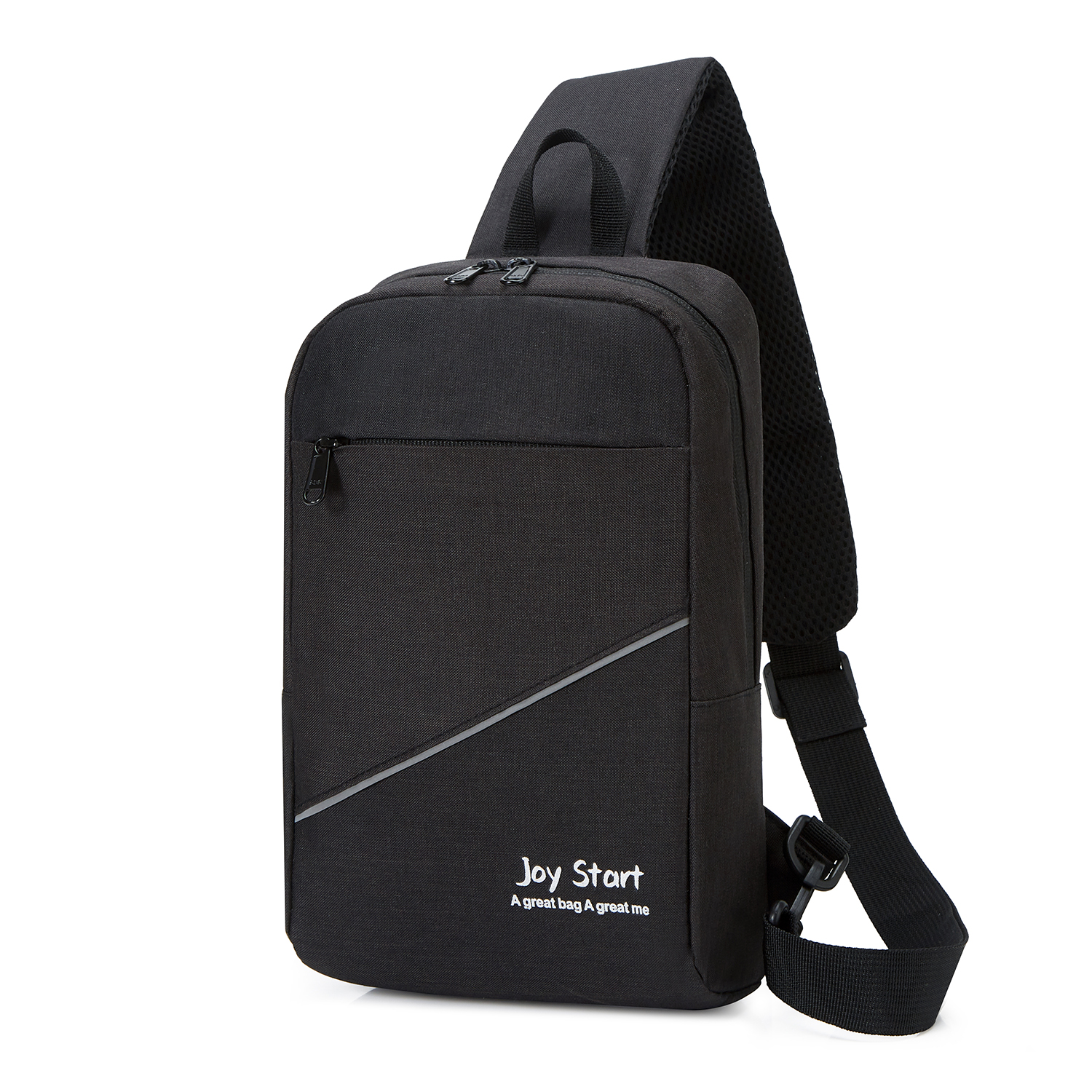 Чоловіча сумка слінг Joy Art SP2450BL, чорна