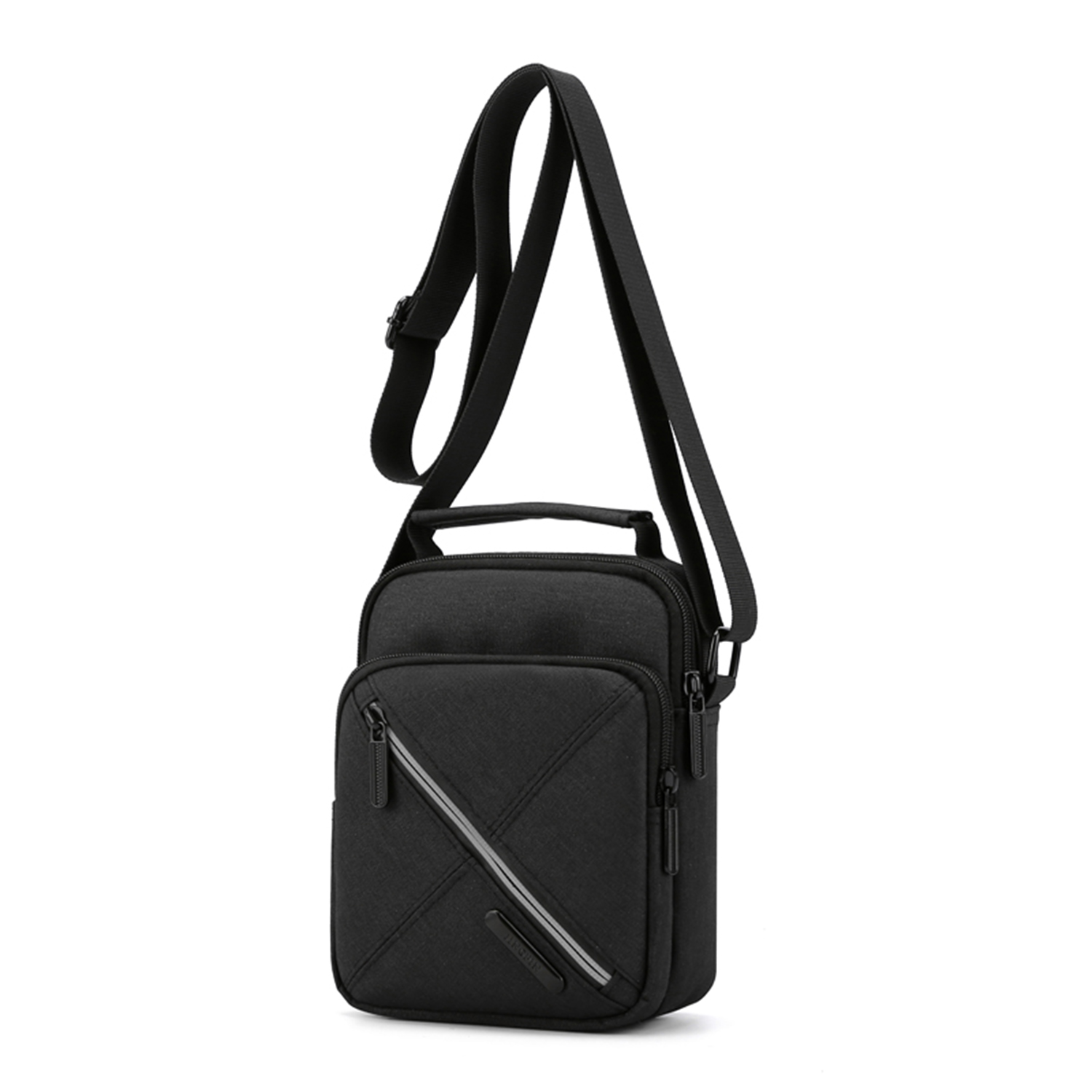 Мужская небольшая спортивная сумка Joy Art 3061BL, черная