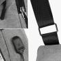 Мужская сумка слинг Joy Art SP2340, Серая
