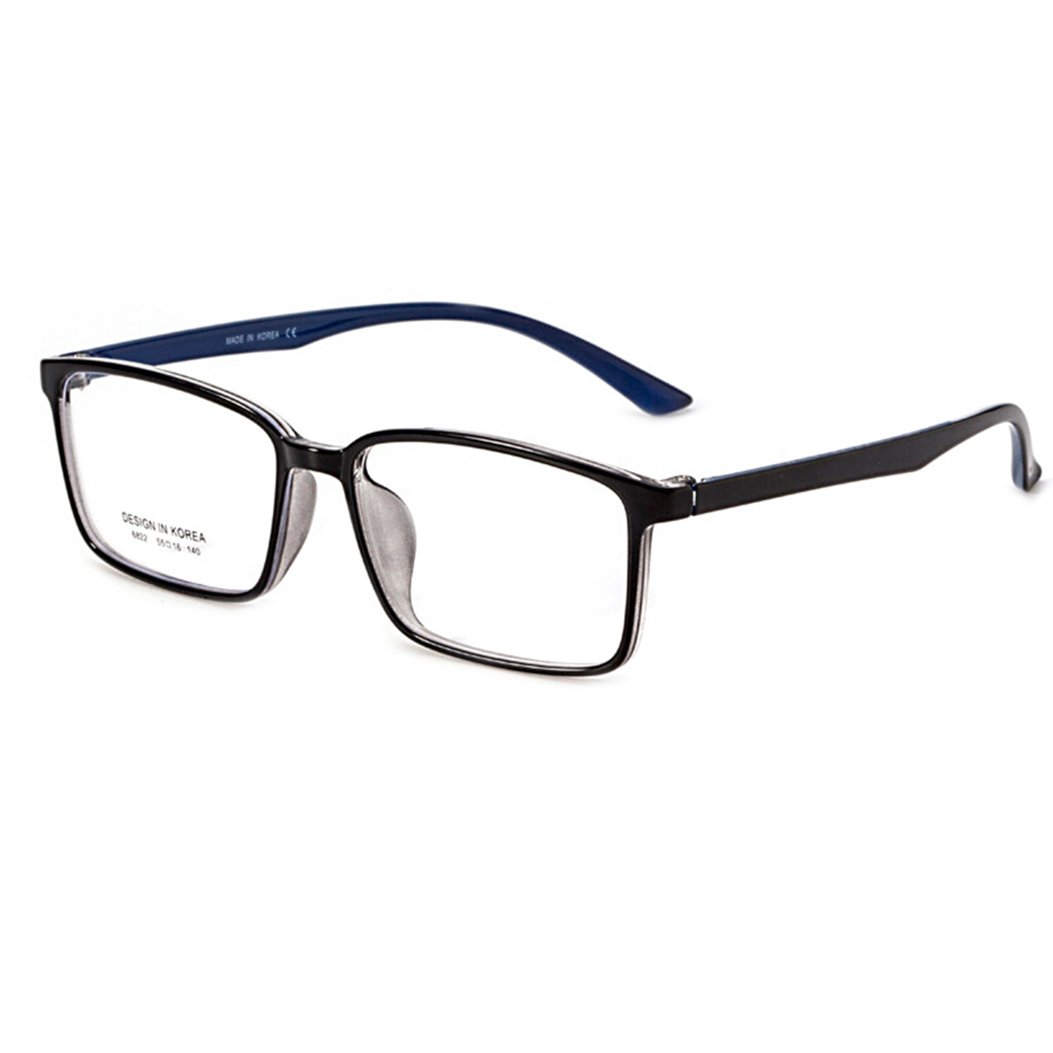 Компьютерные очки Bloomberg Glasses B6822 унисекс,  черные