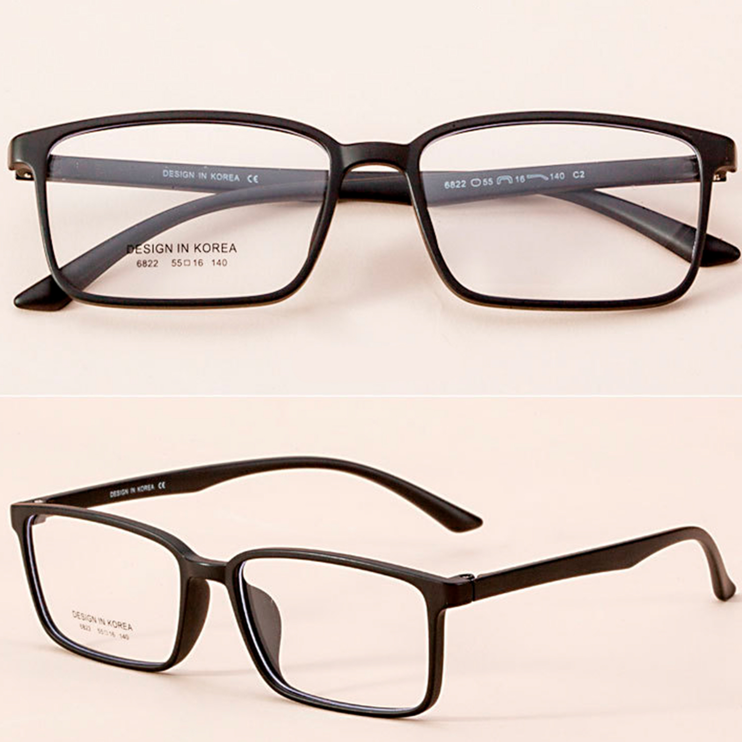 Компьютерные очки Bloomberg Glasses B6822 унисекс,  черные