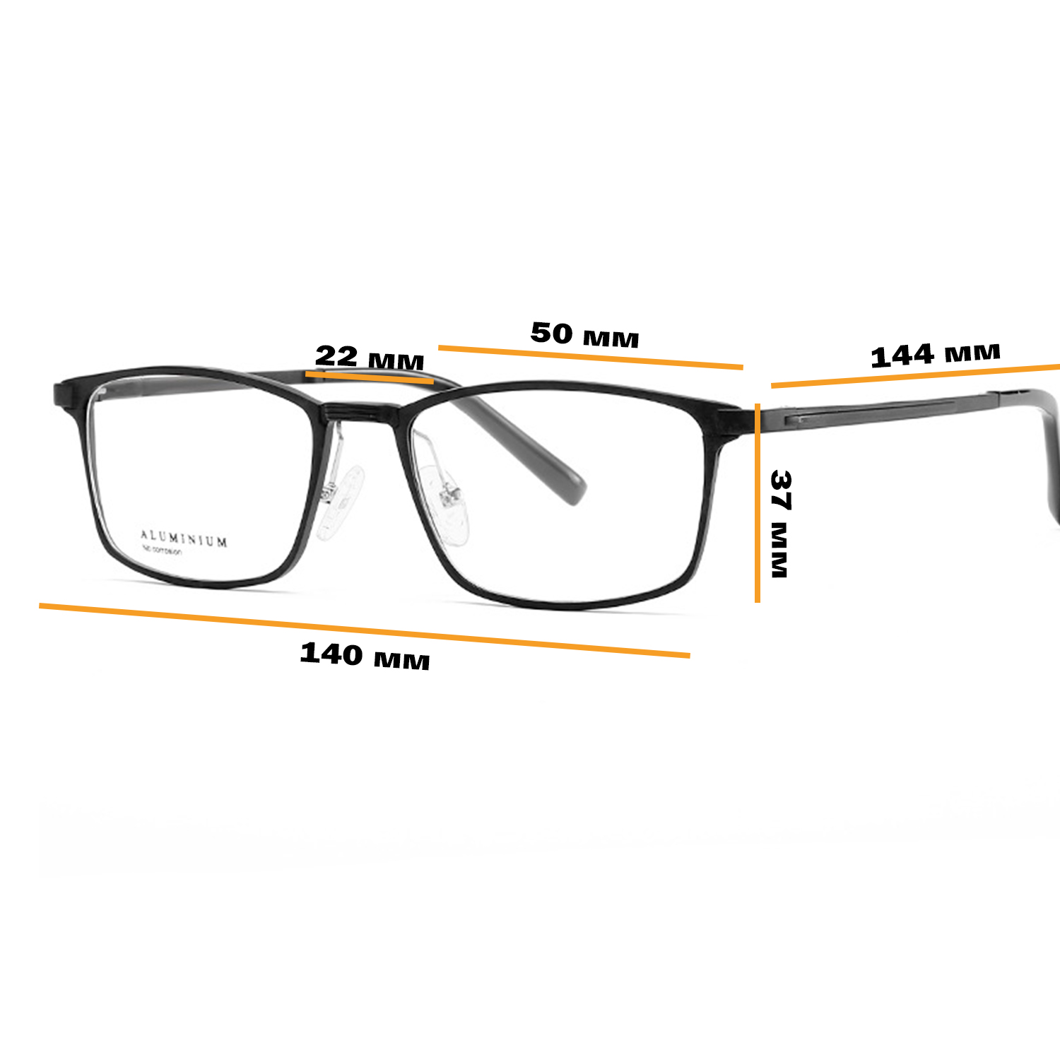 Компьютерные очки Bloomberg Glasses B6298 унисекс,  черные