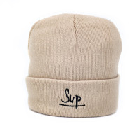 Шапка базовая New Wear SUP SP1002 Бежевая