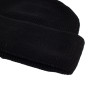 Жіноча вовняна шапка біні оверсайз чорна (black)
