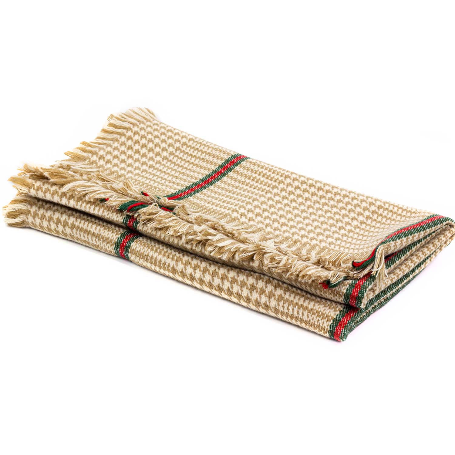 Женский кашемировый палантин LuxWear S184003, Burberry бежевый