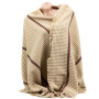Женский кашемировый палантин LuxWear S184003, Burberry бежевый