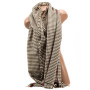 Женский кашемировый палантин LuxWear S184002, Burberry коричневый
