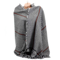 Жіночий кашеміровий палантин LuxWear S184001, сірий