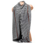 Женский кашемировый палантин LuxWear S184001, Burberry серый