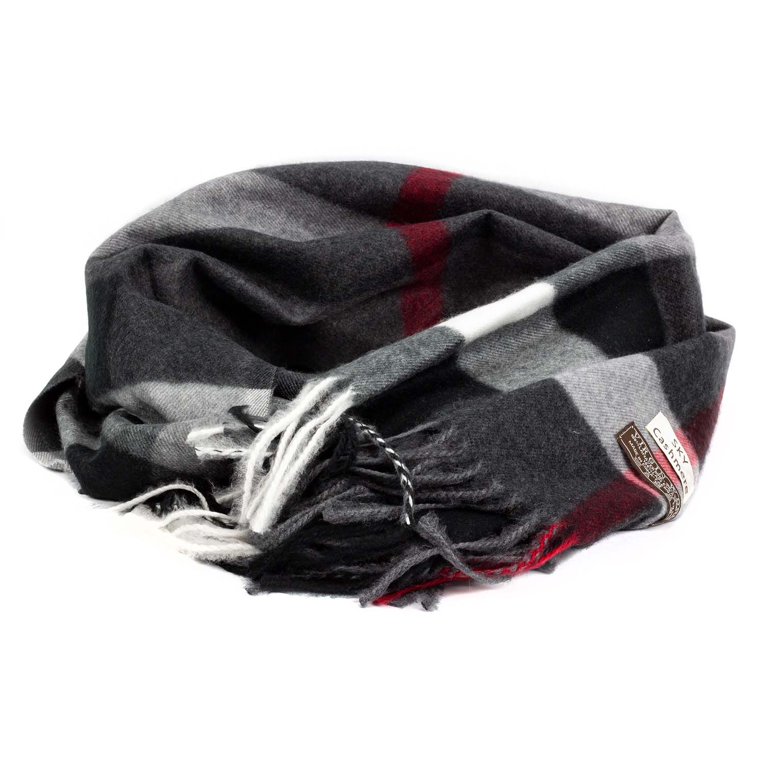 Женский кашемировый шарф LuxWear S131003, Burberry Grey