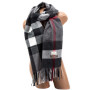 Женский кашемировый шарф LuxWear S131003, Burberry Grey