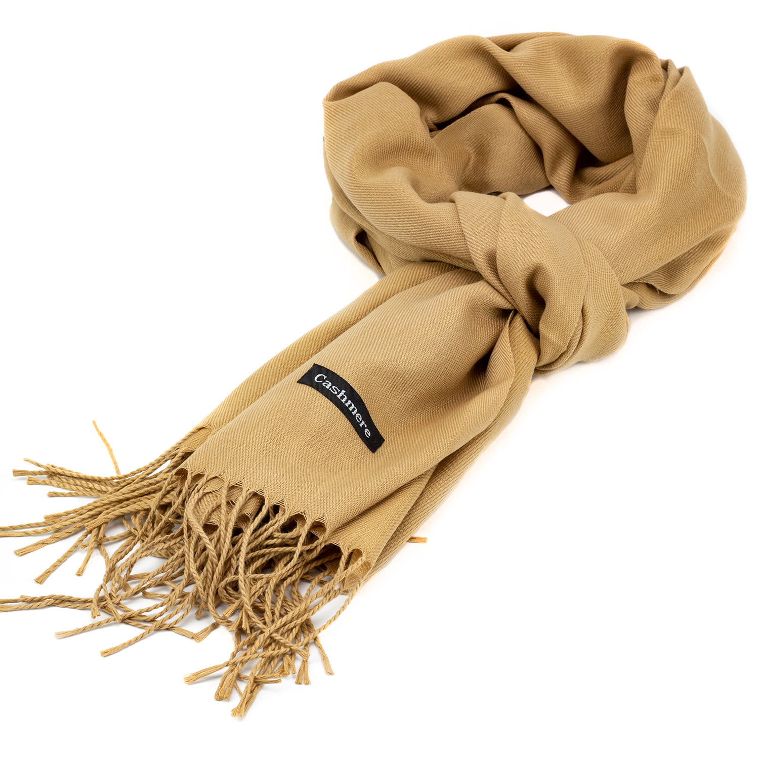 Женский кашемировый шарф Cashmere S90003, верблюд