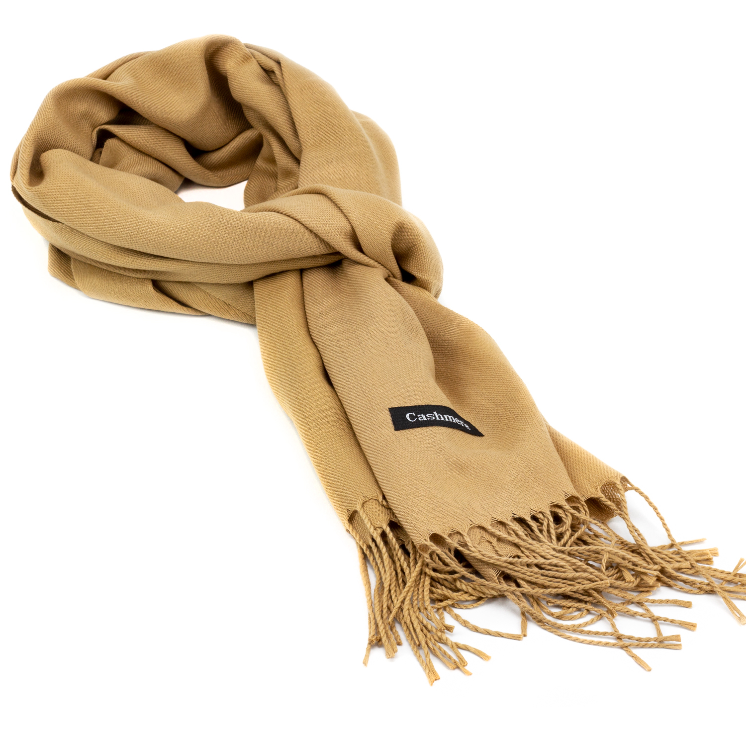 Женский кашемировый шарф Cashmere S90003, верблюд