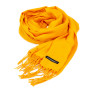 Женский кашемировый шарф Cashmere S90014, желто-оранжевый