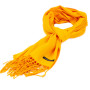 Женский кашемировый шарф Cashmere S90014, желто-оранжевый