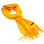 Женский кашемировый шарф Cashmere S90014, желто-оранжевый