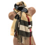 Жіночий кашеміровий шарф  LuxWear S131002, Burberry Light