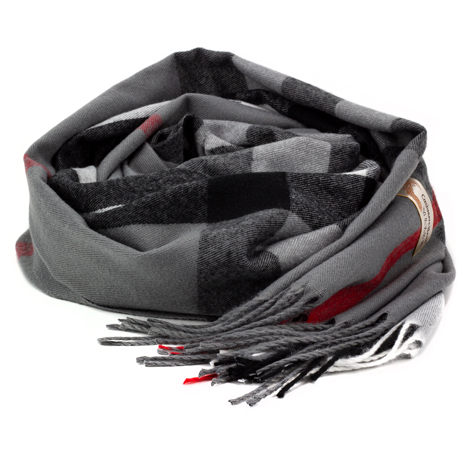 Жіночий зимовий шарф Corze S170001, Burberry Grey