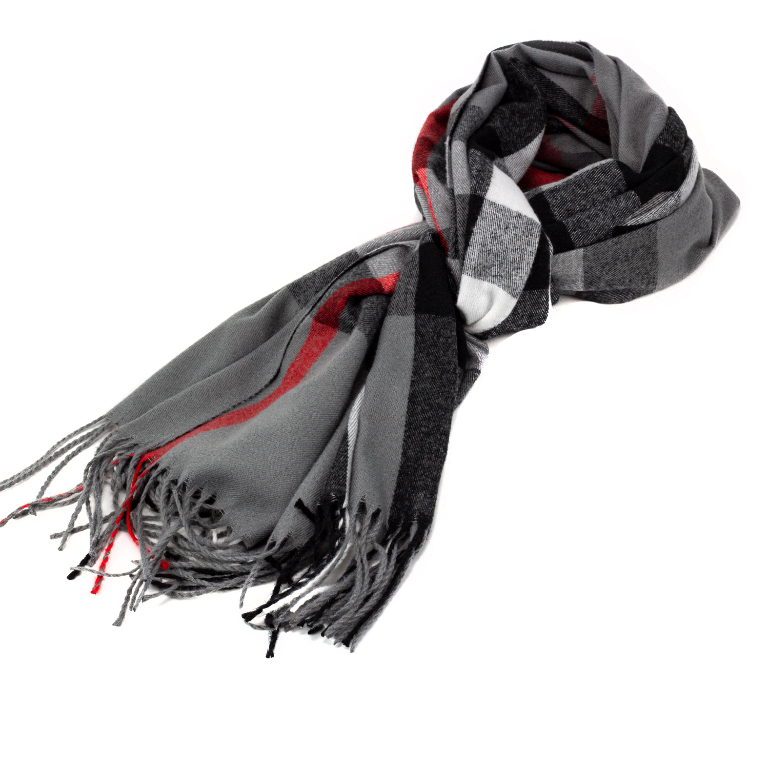 Жіночий зимовий шарф Corze S170001, Burberry Grey