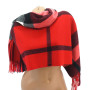Жіночий вовняний шарф Sky Cashmere S176009 Burberry червоний