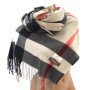 Женский шерстяной шарф Sky Cashmere S176003 Burberry, бежевый