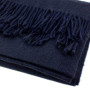 Женский кашемировый шарф LuxWear S128015 Темно-синий
