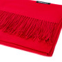Женский кашемировый шарф LuxWear S47008 Красный