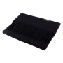 Женский кашемировый шарф LuxWear S47015 Черный
