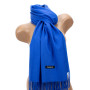 Женский кашемировый шарф LuxWear S47011 Синий