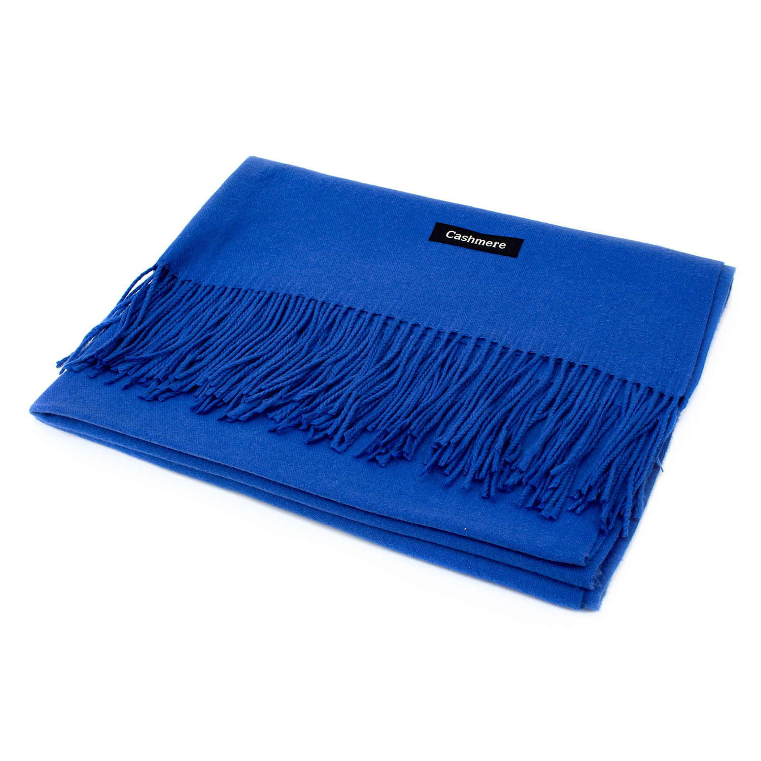 Женский кашемировый шарф LuxWear S47011 Синий
