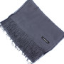 УЦІНКА! Жіночий кашеміровий шарф Cashmere DEF-S92008 темно-сірий