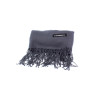 Жіночий кашеміровий шарф Cashmere S92008 темно-сірий