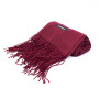 Жіночий кашеміровий шарф Cashmere S92007, бордовий