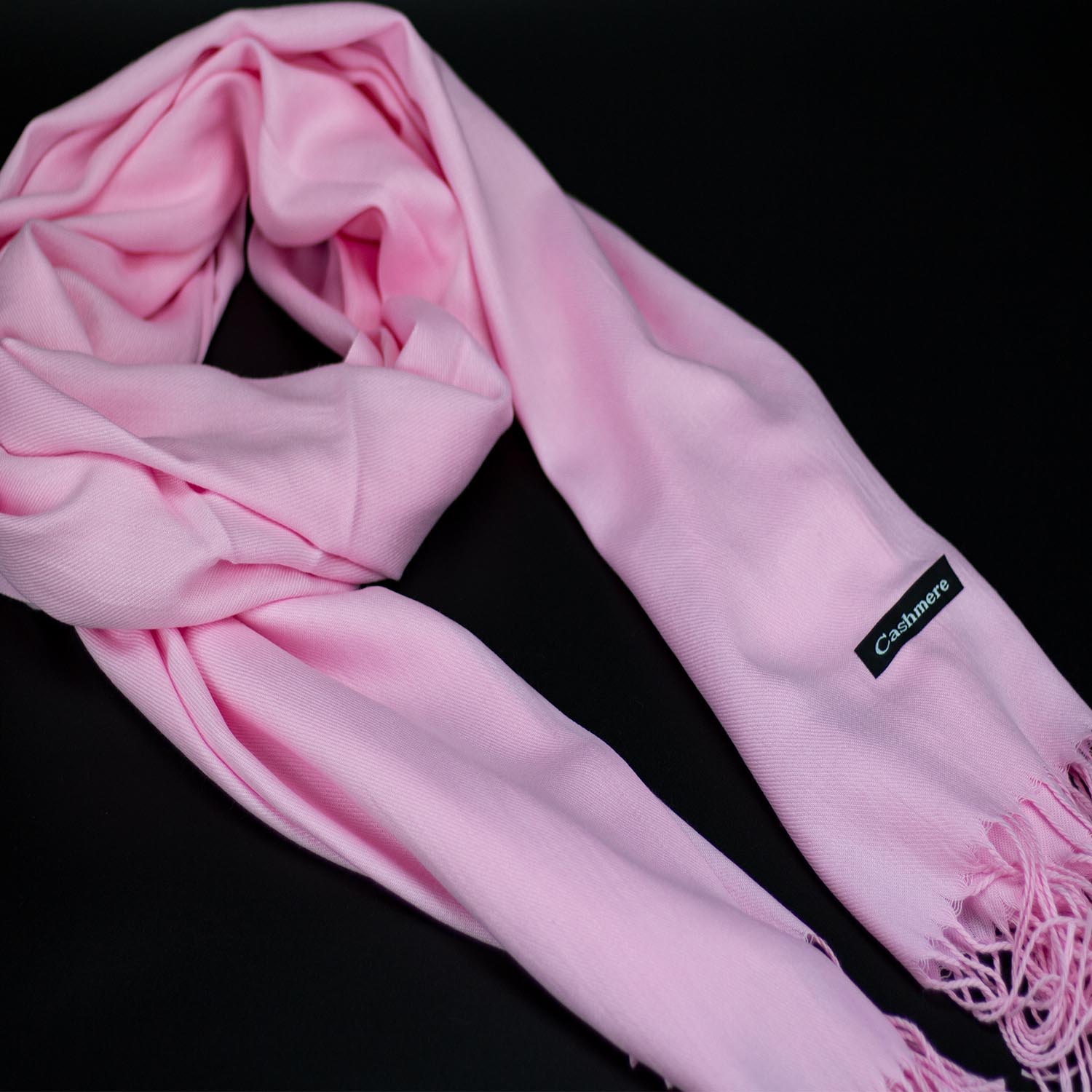 УЦІНКА! Жіночий кашеміровий шарф Cashmere DEF-S92013, рожевий