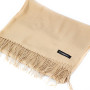 Жіночий кашеміровий шарф Cashmere S92003, світлий верблюд
