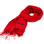 Жіночий кашеміровий шарф Cashmere S92004, червоний