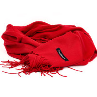 УЦІНКА! Жіночий кашеміровий шарф Cashmere DEF-S92004, червоний
