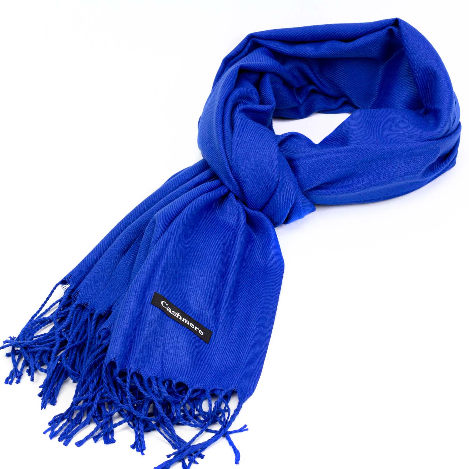 УЦІНКА! Жіночий кашеміровий шарф Cashmere DEF-S92012, синій