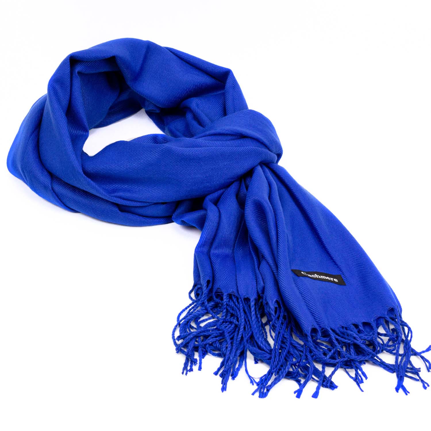 Жіночий кашеміровий шарф Cashmere S92012, синій