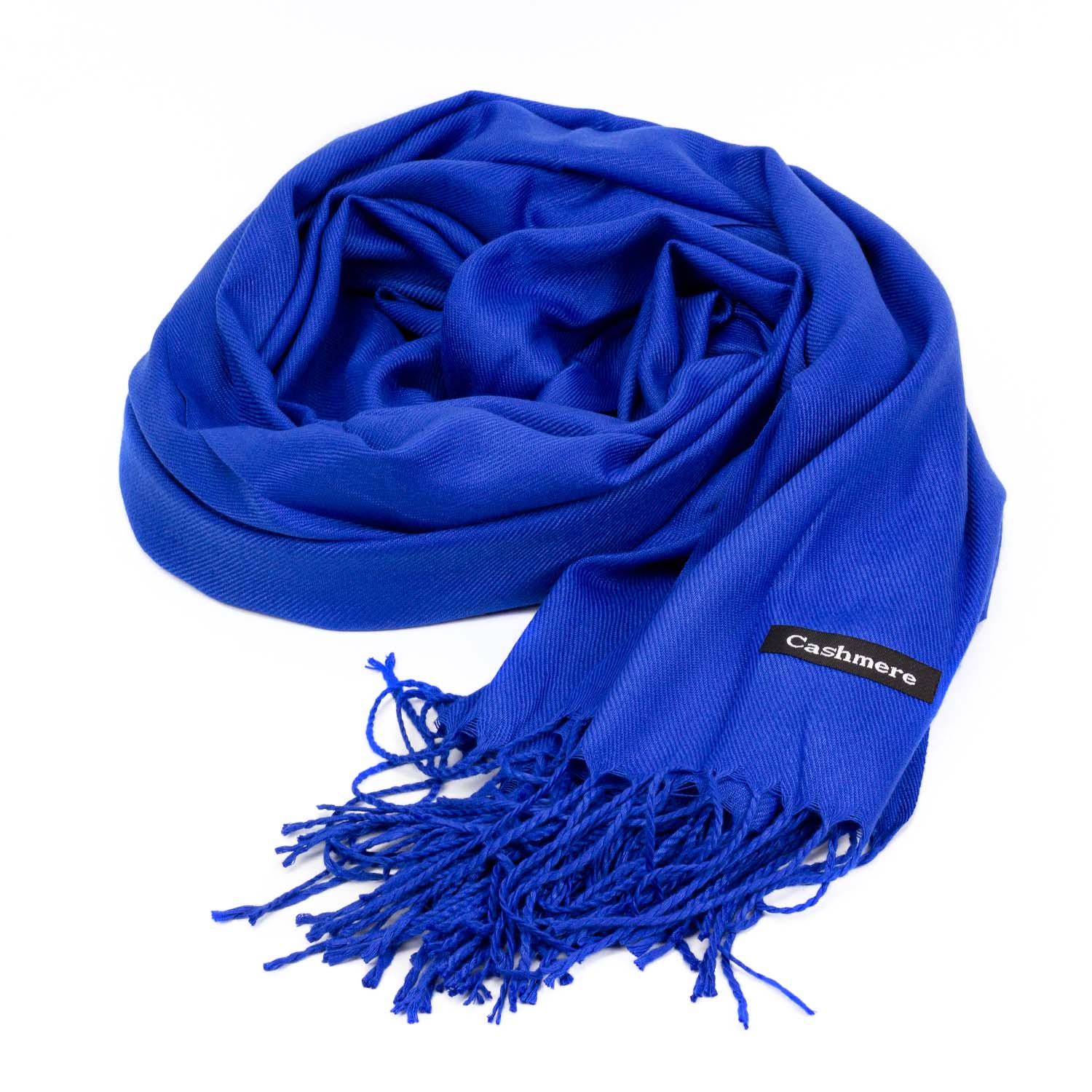 УЦІНКА! Жіночий кашеміровий шарф Cashmere DEF-S92012, синій