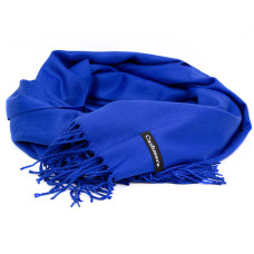 УЦІНКА! Жіночий кашеміровий шарф Cashmere DEF-S92012, синій